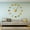 Gold,27inch, variant on Farm Animals Nursery Decor DIY Giant Wall Clocks Country Barn Animal Farmyard Kitchen Wall Art Frameless Large Wall Clock Watch(Silver,27inch)