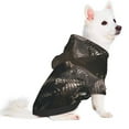 thumbnail image 2 of Salouo Medieval Knight And Dragon Pattern Small Dog Hoodie Sweatshirts Dog Clothes Coat Clothing Puppy Sweater Outfit Pullover Pet Winter Coat Sweater Outfit-Medium, 2 of 7