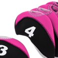 thumbnail image 3 of 10pcs/pack Golf Club head Wedge Iron Cover Covers Protective Set Durable, 3 of 9