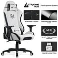 thumbnail image 6 of GTRACING Gaming Chair Office Chair Fabric Racing Computer Chair High Back , Beige, 6 of 6