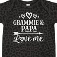 thumbnail image 4 of Inktastic Grammie and Papa Love Me Boys or Girls Baby Bodysuit, 4 of 5