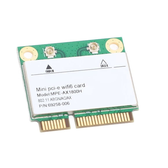 MPE AX1800H Card, RTL8852BE 1800Mbps Mini PCIe Network Adapter for Android for Linux
