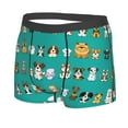 thumbnail image 2 of Bingfone Cartoon Dogs Men'S Underwear - Casual Stretch Boxer Briefs-Large, 2 of 9
