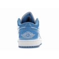 thumbnail image 4 of Jordan Men's 1 Low SE White Legend Blue Basketball Shoes, from StockX, 4 of 5