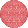 thumbnail image 1 of Ahgly Company Indoor Round Patterned Bean Red Area Rugs, 8' Round, 1 of 1