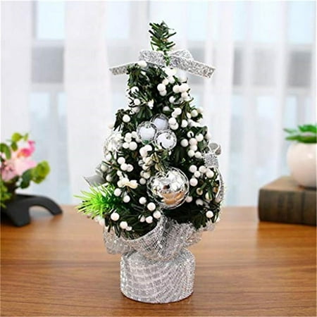 

Sanamity Space Themed Bedroom Decor Mini Festival Small Tree 20Cm Desktop Tree Decoration Decoration Christmas Home Decor Decoraciones Para Cuartos De Hombre Silver
