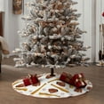 thumbnail image 4 of Rateoe Baseball Sport Pattern Christmas Tree Skirt with Ties , Christmas Tree Decorations, Farmhouse Christmas Decor Xmas Holiday Decorations-36", 4 of 6