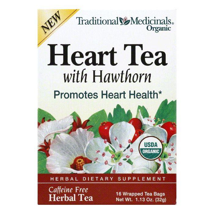 Traditional Medicinals Heart with Hawthorne Organic Herbal Tea, 16 BG