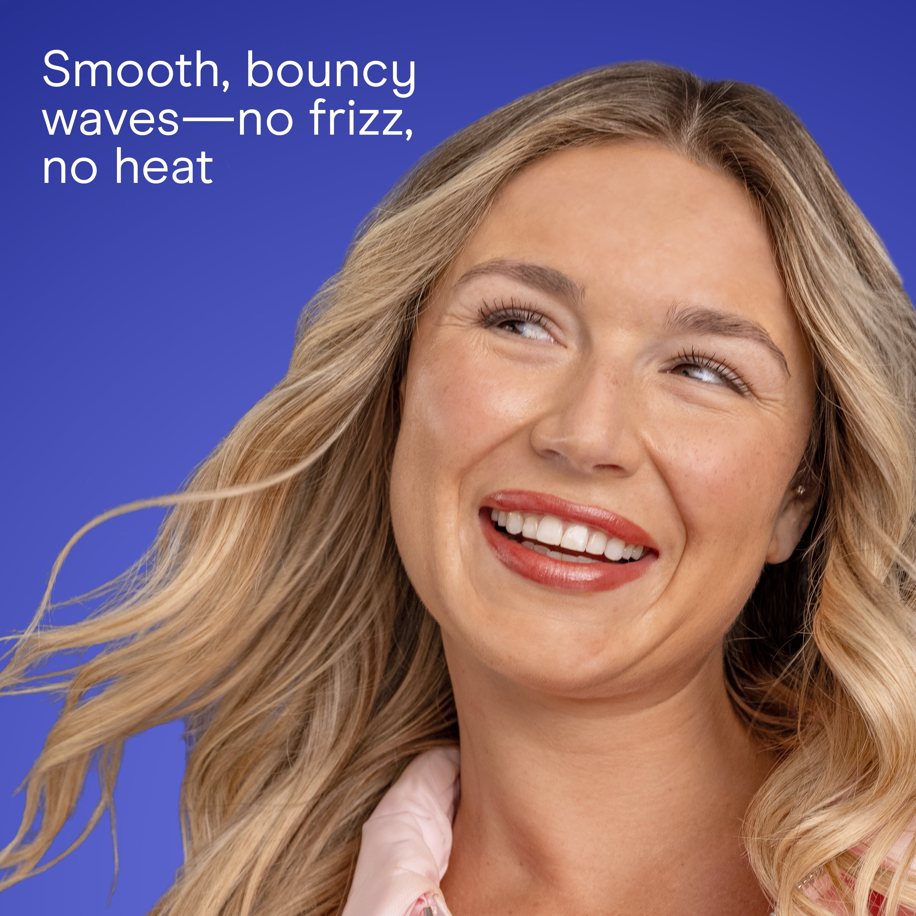 Conair Satin Scrunchie Heatless Hair Curler for Overnight Frizz-Free Curls, 1 Count