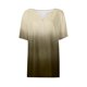 thumbnail image 5 of mfyjkho Tops Bohemios Para Mujer, Blusa Informal De Manga Corta Con Cuello En V Y Degradado Para Mujer Tops Para Hacer Ejercicio Para Mujer L, 5 of 5
