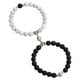 thumbnail image 1 of Pulseras para mujer, regalos para mujer, pulseras magnéticas con piedra volcánica natural para parejas que expresan su amor, pulsera, collar., 1 of 3