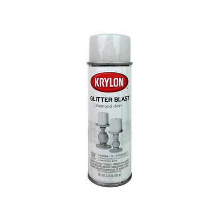 Krylon Glitter Blast Diamond Dust Paint, 5.75 Oz. (Best Blasting Media For Removing Paint)