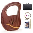 thumbnail image 1 of Arpa para lira VixxNoxx, 19 cuerdas, caoba, con kit, 1 of 7