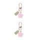 thumbnail image 4 of Jumpingount Llavero elegante y de moda presente para todas las ocasiones llavero colgantes para bolso de coche llaveros rosa soltero 2piezas, 4 of 6