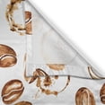 thumbnail image 3 of Ambesonne Coffee Kitchen Curtains, Java Stains Watercolor, 55"x39", Pale Brown White, 3 of 3