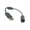 Black, variant on 25cm USB Breakaway Adapter Cord for Computer Gaming Accessories