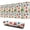 White Christmas Gnome-1, variant on Long Mouse Pads for Desk,White Christmas Deer and Tree Pattern Desk Mats on Top Of Desks, Desk Mouse Pad Extra Large with 3mm Non-Slip Base and Stitched Edge for Gaming,Office,Work,Home 31.5x11.8in
