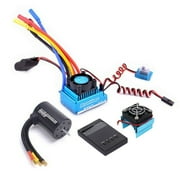 1/10 RC Car Brushless Motor+120A Brushless Esc Set With Programming Card HSP For HPI