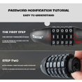 thumbnail image 2 of Bicycle Lock Anti-theft Universal Bicycle Lock Chain Lock Mountain Bike Lock, 2 of 3
