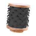 thumbnail image 4 of Estante de arete giratorio Organizador de almacenamiento de joyería de madera de madera de gran capacidad Pendientes para mujeres Mujeres Showcase de Gris profundo, 4 of 8