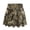 Camouflage, variant on Polyester Spandex Fabric Tennis Skirt for Outdoor Sports Yoga Golf, 2 Side Pockets Soft Athletic Skorts, Camouflage, Size Medium