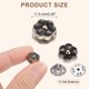 thumbnail image 2 of 10 Conjuntos de Botones de Perlas, Botones de Perlas de 11.5 mm Sin Coser, Broches Desmontables para Ropa, Abrigos, Blusas (Blanco), 2 of 7