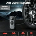 thumbnail image 4 of Jump Starter with Compressor, Dyeetic 6000A Peak Portable Car Jump Starter with 150PSI Tire Inflator for 10.0L Gas  or 8.0L Diesel  Engines, 4 of 7