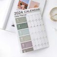 thumbnail image 5 of 2024 Full Year Wall Calendar Planner Home Modern Calendar Decoration for Home Bedroom Study, 5 of 5