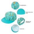 thumbnail image 3 of HUANBAI Children's Baseball Caps And Girls Print Shade Hip Hop Sun Hat M, 3 of 6