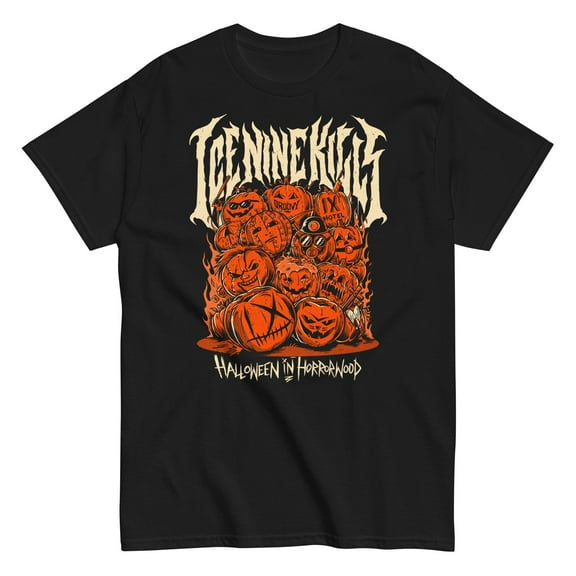 Ice Nine Kills - Halloween Horrorwood Unisex T-Shirt - Black - Small