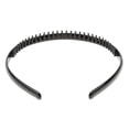 thumbnail image 4 of 6x Resina Dientes Zig Zag Zag Banda De Pelo Bucle Diadema Deportes Baile De Yoga Gimnasio Sunnimix Banda de aro de pelo para mujer unisex, 4 of 8
