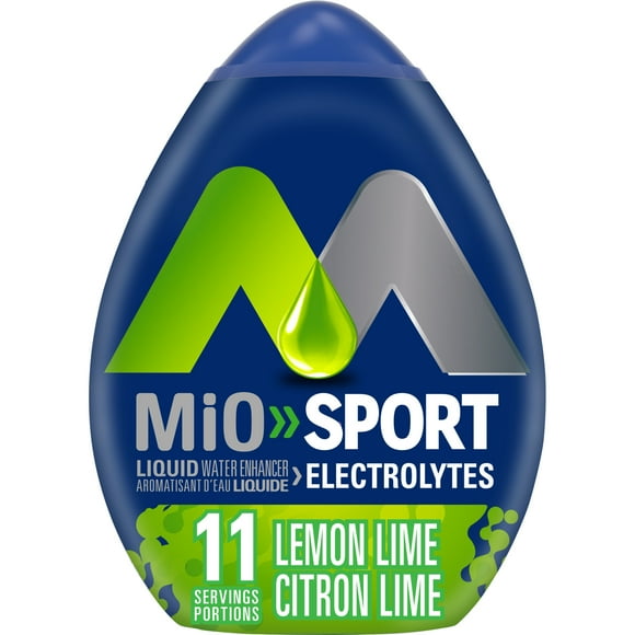 MiO Sport Lemon Lime Liquid Water Enhancer, 48mL