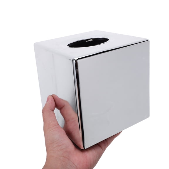 MIPCASE Facial Tissue Box Cover Holder Refillable for Standard Size Tissues 1 Piece