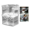 thumbnail image 4 of SPRING PARK Double-layer Clear Versatile Aquarium Hatchery Trap Fish Breeding Box Tank Fry Breeder Isolation Case, 4 of 7