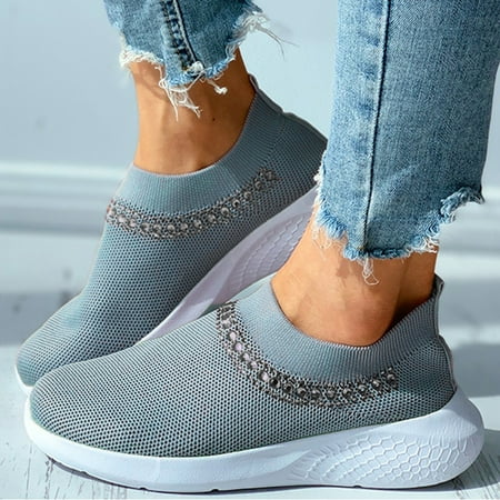 

Casual Shoes Women s Ladies Casual Slip On Mesh Breathable Sneakers Loafers Shoes
