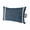 Blue, variant on Vertical Stripes Outdoor Pillows for Chaise Lounge Chair Waterproof Lumbar Pillows with Insert&Adjustable Strap Beach Headrest Pillow Modern Rustic Simple Lines Art Black Gray Pool Pillow 11"x16"