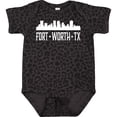 thumbnail image 3 of Inktastic Fort Worth Texas Skyline TX Cities Boys or Girls Baby Bodysuit, 3 of 5