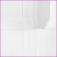 thumbnail image 5 of Hall Tree with Cushioned Bench, Storage & Coat Hooks, Modern | White | MDF, 5 of 20