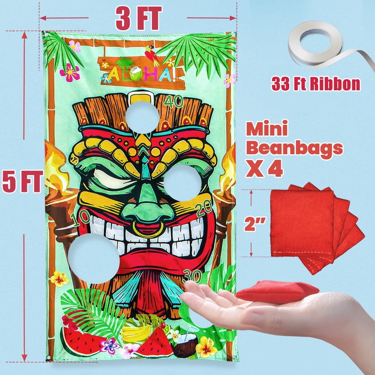 Jeu de lancer de pouf pliable pour enfants Jeu de lancer d'anneaux Tic Jeu de lancer de pouf pliable pour enfants Jeu de lancer d'anneaux Tic