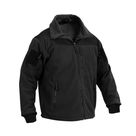 Special Ops Tactical Fleece Jacket, Black, XL