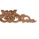 thumbnail image 5 of Calcomanía de madera Tallada Suministros Colgantes Suministros Corner Appliques Decoración de Hogar Accesorios Miniaturas Europa Redondo WoodCaring, 5 of 6