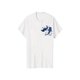 thumbnail image 1 of Women's Shark & Letter Print Round Neck Tee, Casual Short Sleeve Crew Neck T-shirt for Daily Wear, Ladies Sleepwear for all Seasons, Tops, 1 of 6