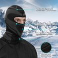 thumbnail image 2 of Pasamontañas de invierno para motocicleta, máscara de esquí, bufanda de cuello para hombre, bufanda de tubo para ciclismo, correr con máscara transpirable JFHHH pequeña, 2 of 5