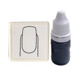 thumbnail image 1 of HILABEE Nail Art Practice Seal & Ink Manicure Practice Nails Stamp for Personal Home Use Square Nail and Ink, 1 of 9