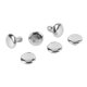 thumbnail image 3 of 500 Sets Double Cap Rivets 6x6mm Stainless Steel Rivets Studs for Leather Crafts Clothing, 3 of 4