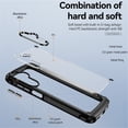 thumbnail image 3 of Case for Samsung Galaxy A26 5G 6.7-inch Four-Corner Airbag Shock-Absorbing Phone Case with Electroplated Alloy Lens Protection, Hard Clear Scratch-Resistant Back Hard Cover Protective Phone Case, 3 of 8