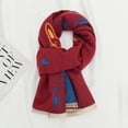 thumbnail image 3 of Esaierr Kids Girls Boys Scarf for Toddler Baby Winter Thick Scarf Warm Neck Warmer, 3 of 6