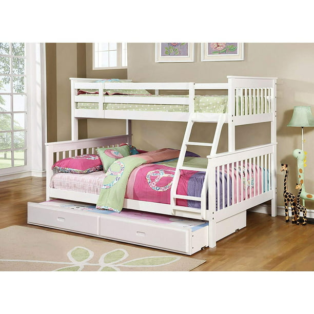 Coaster Chapman Twin Over Full Bunk Bed, Coaster Loft Bed With Slide Assembly Instructions