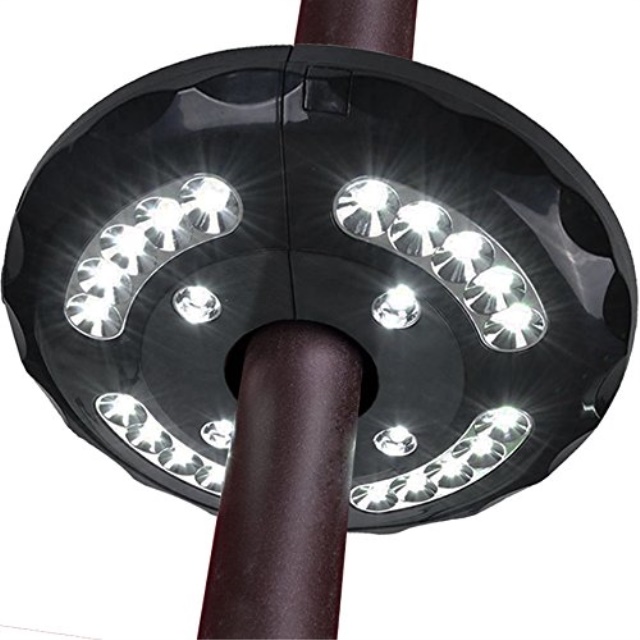 Amir Upgraded Version Patio Umbrella Light Cordless 24 Led Night Lights 12 000 Lux Umbrella Led Light Battery Operated Umbrella Pole Light For Umbrellas Camping Tents Or Outdoor Use Black Walmart Com Walmart Com