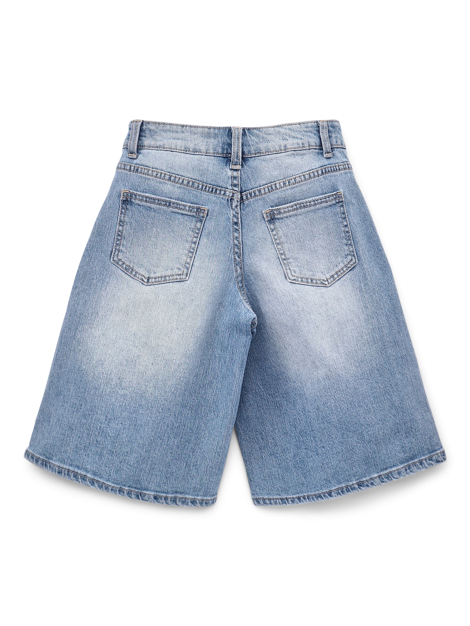 Weekend Academy Girls Bermuda Denim Shorts, Sizes 5-18